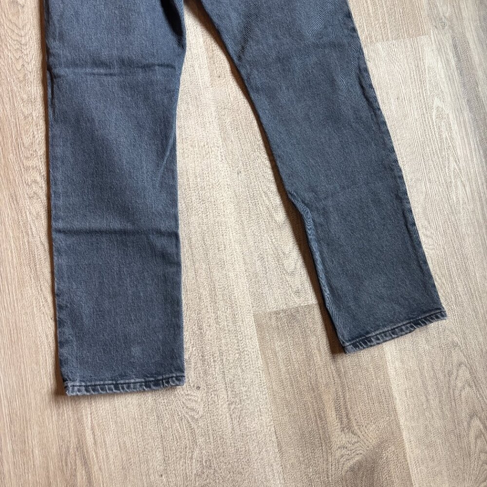 Levi's Women's 501 Original Mid Rise Straight Leg Jeans Dark Blue size 27x28 - Picture 8 of 13